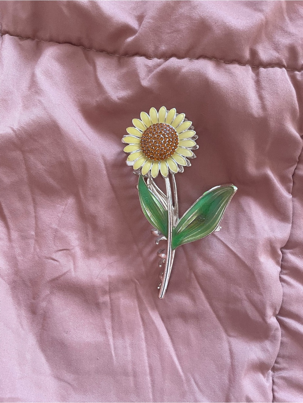 Sunflower Claw Clip - Picture 2 of 4